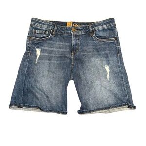 Kut from the Kloth Bermuda Jean Shorts Jorts‎ Stretch Women’s Size 8